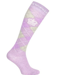 Produktbild von HV Polo Reitsocken Argyle Unisex Violett