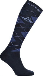 Produktbild von HV Polo Reitsocken Damen Argyle Blau Größe 43/46