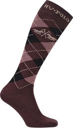 Produktbild von HV Polo Reitsocken Damen Argyle Braun Größe 39/42