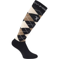 Produktbild von HV Polo Reitsocken Damen Argyle Schwarz Bunt Größe 35/38