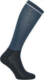 Produktbild von HV Polo Reitsocken Damen aus Bambus Blau Größe 39/42