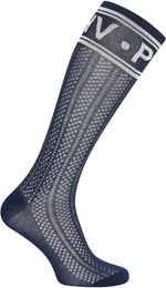 Produktbild von HV Polo Reitsocken Damen Daisy Blau Baumwolle Größe 35/38