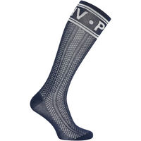 Produktbild von HV Polo Reitsocken Damen Daisy Blau Baumwolle Größe 35/38