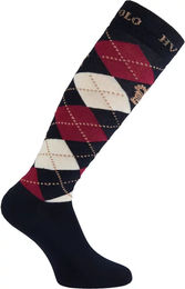 HV Polo Reitsocken für Damen Argyle Kniestrümpfe aus Baumwolle und Polyester Größe 39/42 – Bild 1 von 2
