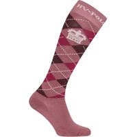 Produktbild von HV Polo Reitsocken für Damen Argyle Rosa Größe 39/42