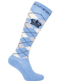 Produktbild von HV Polo Reitsocken HVPArgyle Light Denim Unisex Blau