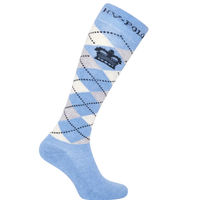 Produktbild von HV Polo Reitsocken HVPArgyle Light Denim Unisex Blau