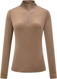 HV Polo Reittrikot langarm Damen Orlanda Farbe Pecan Größe XL – Bild 1 von 1