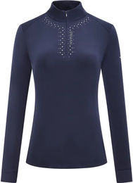 HV Polo Reittrikot langarm Damen Orlanda Navy Größe L – Bild 1 von 1