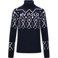 Produktbild von HV Polo Rollkragenpullover Damen Dorian aus Baumwolle Blau