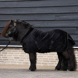 HV Polo Sacha Stalldecke 0g für Ponys und Shettys in Schwarz Größe 165 – Bild 1 von 1
