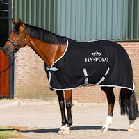 Produktbild von HV Polo Sasha Fleece Abschwitzdecke Schwarz 145cm
