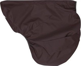 HV Polo Sattelbezug für Pferde aus Fleece in Braun – Bild 1 von 1