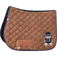 Produktbild von HV Polo Satteldecke Teddy GP Schabracke für Pferde camel Größe Warmblut