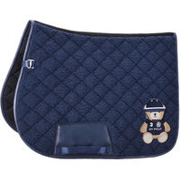 Produktbild von HV Polo Satteldecke Teddy GP Schabracke für Pferde Navy Größe Warmblut