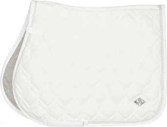 HV Polo Schabracke Classic GP für Pferde in Weiß – Bild 1 von 2