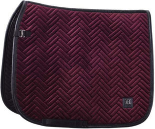 HV Polo Schabracke HVPLuxury Dressur für Warmblut in Wine – Bild 1 von 1