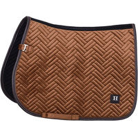 Produktbild von HV Polo Schabracke HVPLuxury GP aus Samt für Ponys in Beige oder Braun