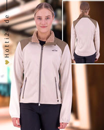 Produktbild von HV Polo Softshelljacke Davina Ivory Beige Damen Reitjacke