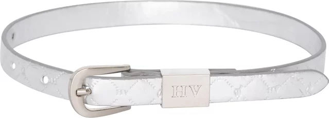 Produktbild von HV Polo Sporenriemen aus Kunstleder Unisex in Weiß und Silber