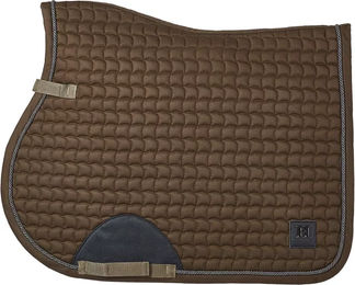 HV Polo Springschabracke für Ponys aus Baumwolle in Grün und Braun – Bild 1 von 10