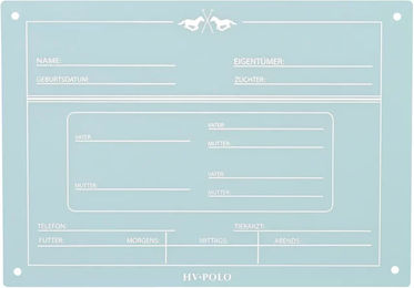 HV Polo Stallinformationstafel – Bild 1 von 1