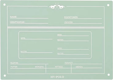 HV Polo Stallinformationstafel – Bild 1 von 1