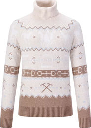 HV Polo Strickpullover mit Muster für Damen in Natural Größe S – Bild 1 von 1
