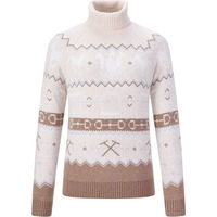 Produktbild von HV Polo Strickpullover mit Muster für Damen in Natural Größe XL