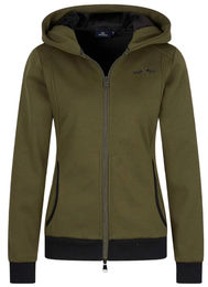 Produktbild von HV Polo Sweatjacke Deborah Reitjacke für Damen in Dark Oil Green