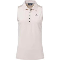 Produktbild von HV Polo Sylla Ärmelloses Reitpolo für Damen aus Baumwolle Beige XXL