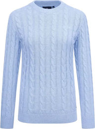 Produktbild von HV Polo Tally Pullover Damen Blau Baumwolle Größe S