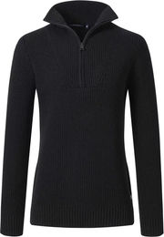 Produktbild von HV Polo Tara Pullover Damen Schwarz Baumwolle XS