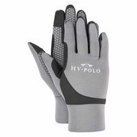 Produktbild von HV Polo Tech Reithandschuhe für Damen Mittelsaison Grau Silikon XL