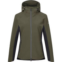 Produktbild von HV Polo Technische Reitjacke mit Kapuze für Damen in Schwarz oder Grün Größe S