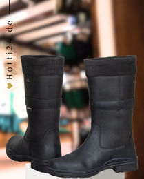 Produktbild von HV POLO Thermostiefel Lacey Black Unisex Reitstiefel aus Leder wasserdicht Schwarz