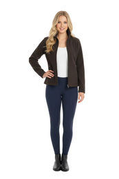 Produktbild von HV Polo Trainingsjacke Dionne Mocca Reitjacke für Damen aus Fleece in Braun