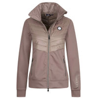 Produktbild von HV Polo Trainingsjacke HVPNorah für Damen aus Fleece in Braun wasserabweisend
