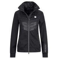 Produktbild von HV Polo Trainingsjacke HVPNorah Reitjacke für Damen aus Fleece in Schwarz wasserabweisend