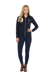 Produktbild von HV Polo Trainingsjacke Reitjacke für Damen in Navy Gold