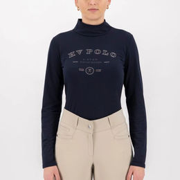 Produktbild von HV Polo Trainingsshirt Darcy Navy Blau für Damen aus Polyester