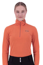 Produktbild von HV Polo Trainingsshirt Darlene Ginger Reitshirt für Damen in Orange