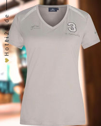 Produktbild von HV POLO Trainingsshirt Favouritas Titanium Reitshirt für Damen in Grau