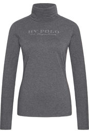 Produktbild von HV Polo Trainingsshirt HVPAdeline Reitshirt für Damen in Anthrazit aus Baumwolle