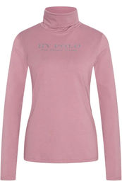 Produktbild von HV Polo Trainingsshirt HVPAdeline Reitshirt für Damen in Mauve Rosa aus Baumwolle