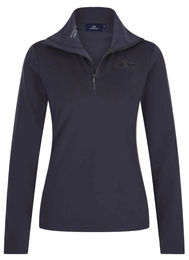 Produktbild von HV Polo Trainingsshirt HVPDarlene Damen Reitshirt Navy Blau