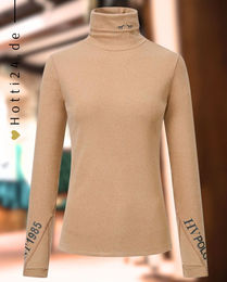 HV Polo Trainingsshirt HVPViva Camel Beige Winter Reitshirt – Bild 1 von 1