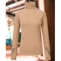 Produktbild von HV Polo Trainingsshirt HVPViva Camel Beige Winter Reitshirt