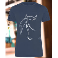 Produktbild von HV Polo Trainingsshirt Wendy Reitshirt für Kinder Navy Blau