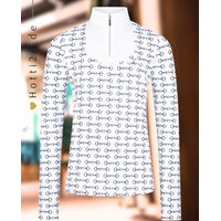 Produktbild von HV Polo Trainingsshirt Winnie White Reitshirt für Kinder in Weiß